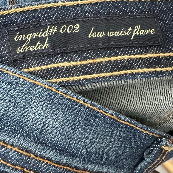 Y2K Citizens of Humanity Low Rise Flare Jeans Ingrid | Medium Wash Blue | SZ 30 - Picture 9 of 12
